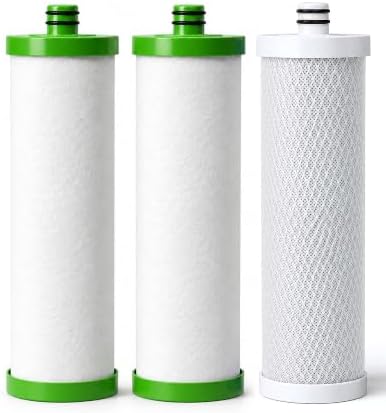 LCF Filter Replacement for Waterdrop TST-UF/TST-B & LCF-DCT-PC, 3 Filters by LCF