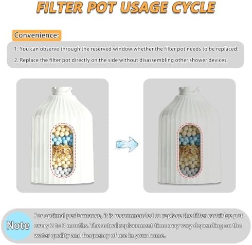 Filtered Shower Head with Handheld 10 Modes for Hard Water - Image 5