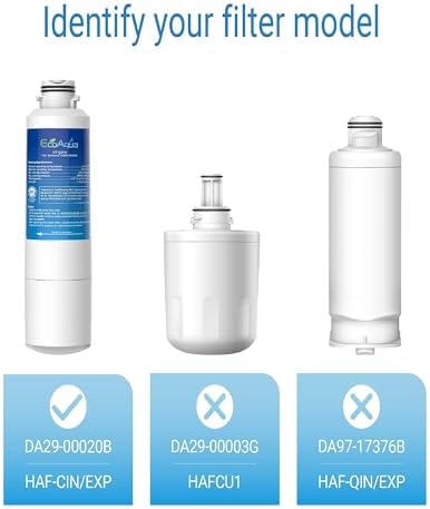 EcoAqua EFF-6027A Compatible with Samsung DA29-00020B Water Filter, 3 Pack - Image 2