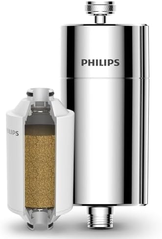 PHILIPS Shower Filter, Reduces Chlorine & Heavy Metals, AWP1775CH/37 by Unknown