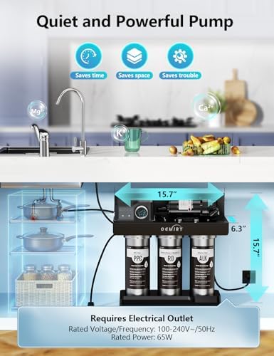 9-Stage Stainless Steel 600 GPD Tankless Reverse Osmosis System - Image 2