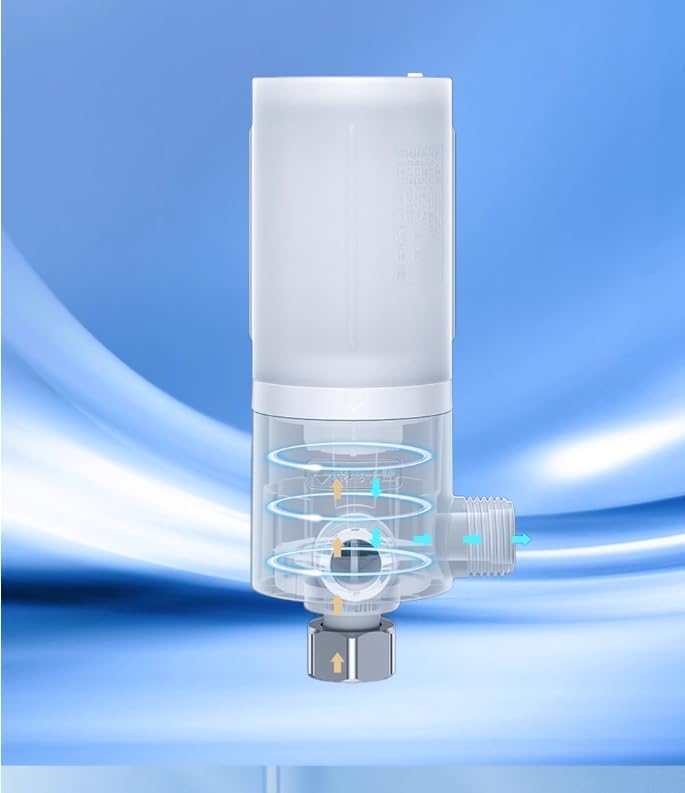 Smart toilet seat filter element water purifier (scale - inhibiting type: one inlet and one outlet/one inlet and two outlets)，20mm Por (2 filter elements) - Image 3