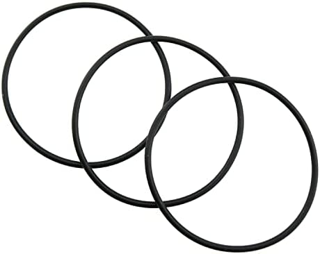 MEETOOT 3pcs O-Ring for Reverse Osmosis 10" Water Filter Housings Black Rubber O-Ring - Image 2