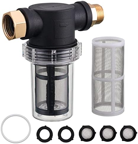 JOEJET Garden Hose Filter, Sediment Filter Attachment by JOEJET