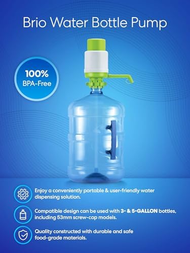 Brio Universal Manual Drinking Water Pump (Green) - Image 3