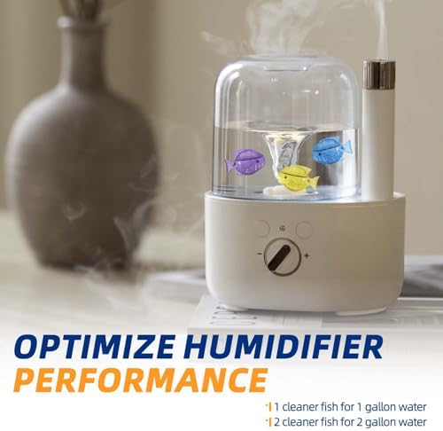 Humidifier Cleaner Fish, Tank Cleaning Cartridge, Purifies Water - Image 6