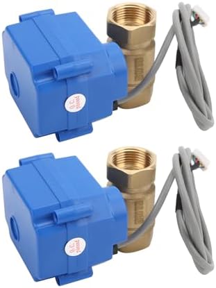 WALFRONT Water Leak Detector Double Valve Audible Alarm System (US Plug) - Image 4