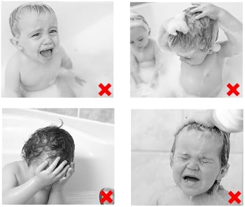 Baby Shower Cap Shield - Adjustable Waterproof Shower Visor for Kids, Soft Baby Hair Washing Shield with Ear Protection, Perfect for Toddlers & Children (giant panda) - Image 5