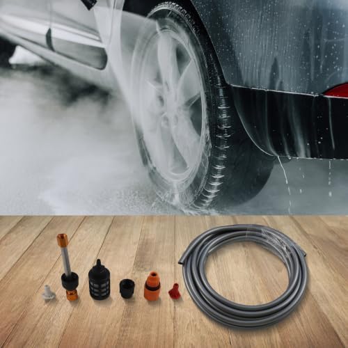 5m Long Water Hose with Filter Connector for Car Wash Garden Watering and Outdoor Plant Care Accessory - Image 5