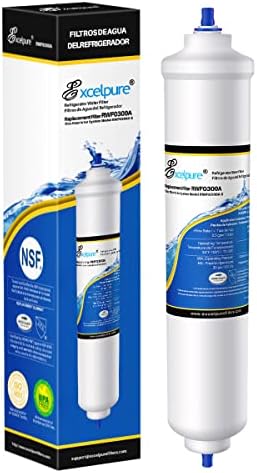 EXCELPURE GXRTDR Inline Water Filter Replacement for GE GXRTDR, 4378411RB, Samsung HAFEX/EXP, DA29-10105J, Whirlpool WHKF-IMTO, IC-100A, For Refrigerator, IceMaker, RVs, Marines, 1PACK by EXCELPURE