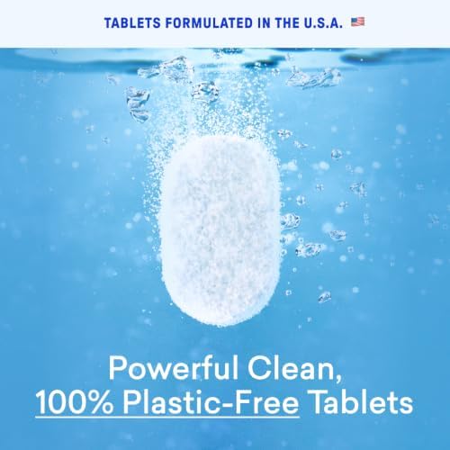 BLUELAND 100% Plastic-Free Dishwasher Detergent Tablets 120ct, Free & Clear - Image 4