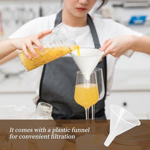62 Pack Disposable Cooking Oil Filter Paper with Funnels, 4.5"Deep - Image 5