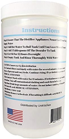 Distiller Cleaner & Descaler (2 LBS) Citric Acid - Universal Application for Waterwise, Natural & Safe – Deeply Penetrates LimeScale & Water Mineral Build-up, Compare to KleenWise - Image 2