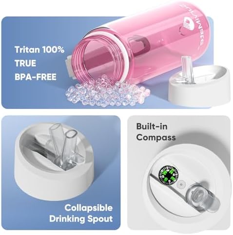 SurviMate 5-Stage 0.01μm Ultra-Filtration Filtered Water Bottle BPA-Free - Image 5