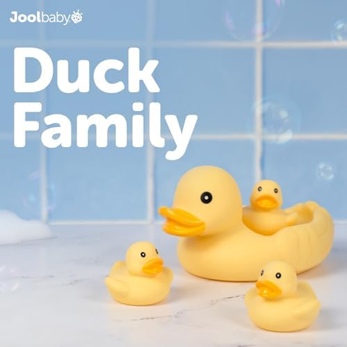 Jool Baby 15-Piece Bathtub Toys Gift Set with Bath Toy Storage Organizer - Image 3