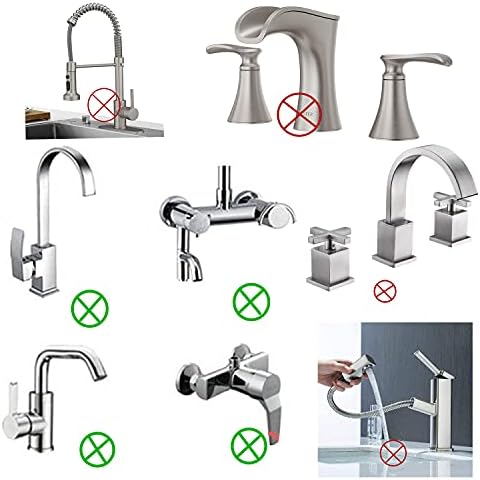 Faucet Sprayer Attachment Flexible Tap Extension Aerator 360 Degree ABS For Kitchen Sink Cold Hot Water - Image 5