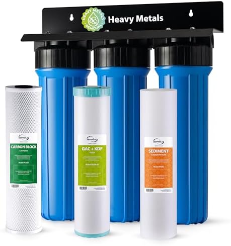 iSpring WGB32B-KS Heavy Metals Whole House Water Filter System by iSpring