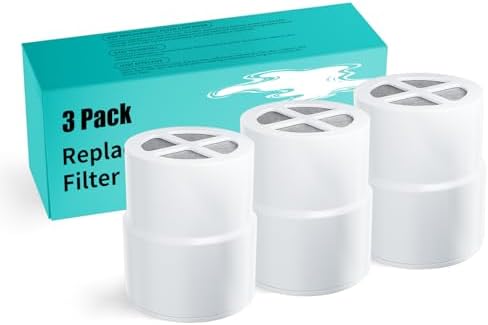 Shower Head Filter Replacement Compatible with Jolie, Mist&aguacero,3-Pack by Unknown