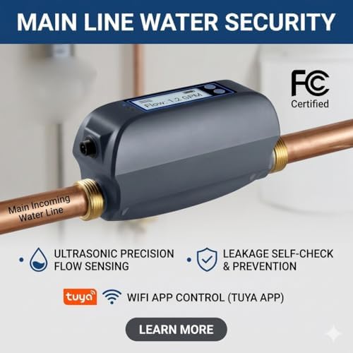 Haozee WiFi Smart Water Valve and Auto Shut-Off - Image 2