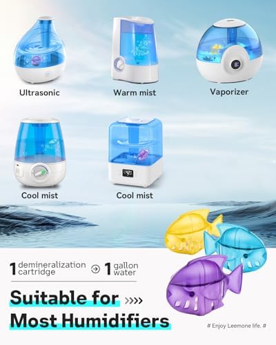 Leemone Humidifier Cleaning Fish for Humidifiers & Fish Tanks, 6 Pack - Image 3