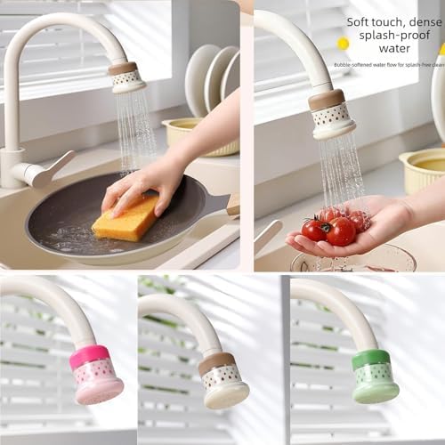 Mini Faucet Water Filter- Multi-Layer Filtration & Splash-Proof Kitchen Purifier, Splash-Proof Softener Parts, Detachable Leak-Proof F́aucet Mount Purifier for Kitchen Bathroom Home (2pcs-1) - Image 5