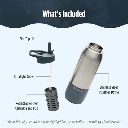 RapidPure Purifier & Insulated Stainless Steel Bottle - Image 6