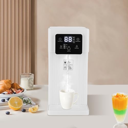 3L Instant Hot Water Dispenser - Smart Touch Screen, 1500W Instant Hot Water Filter Dispenser with Child Lock, Heats up in 3 Seconds for Office, Bedroom, Living Room, Kitchen, White - Image 7