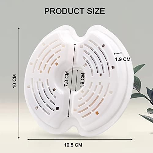 4 Pack Cat Fountain Filters, Petilog Cat Water Fountain Filters, Pet Fountain Filter Replacment - Image 3