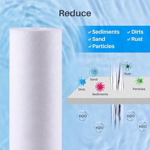 CFS 1 Micron Sediment Prefilter for EC110 EV9534-40 EV9534-12 - 4 Pack - Image 4