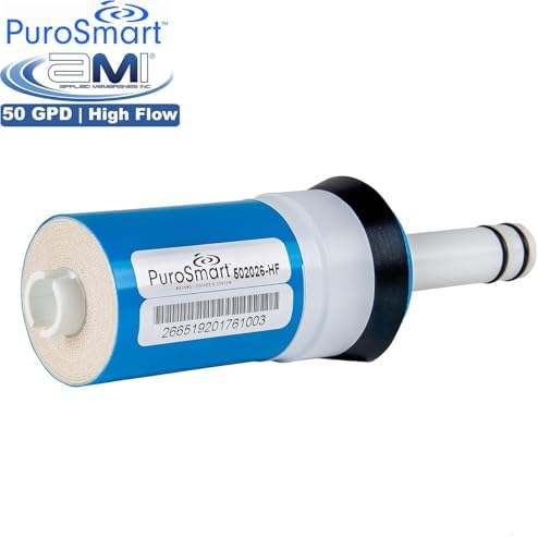 Replacement RO Membrane High Flow System | High Flow 50 GPD | Fits Countertop and Faucet Mount Systems Applied Membranes, Inc. Model 502026-HF - Image 2