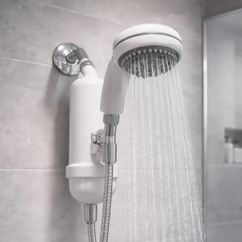 SF-7C Shower Filter System with Adjustable Handheld Shower Wand - Image 4