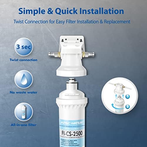 APEC Water CS-2500 Ultra High Capacity Under Sink Water Filtration System - Image 6