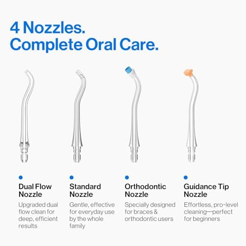 usmile Standard Dental Flosser Tips Fits C10 & C30 Water Flosser - Image 2