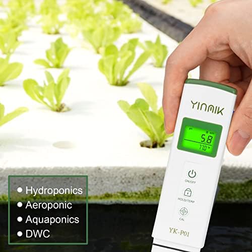 YKMINK YK-P01 pH Tester, Digital pH Meter for Water,pH Temp Meter with ATC - Image 4