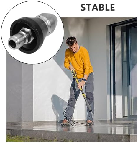 2 Pcs Sewer Nozzle, Sewer Cleaning Tool High-Pressure Nozzle for Drain and Pipe Cleaning - Image 7