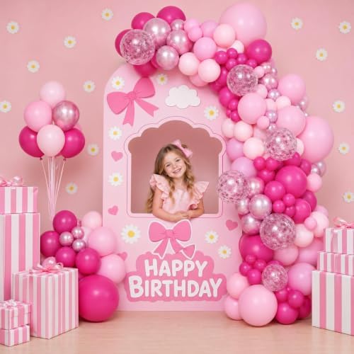 Amandir 153 Pcs Pink Balloon Arch Garland Kit Different Sizes - Image 5