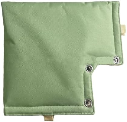 Backflow Preventer Cover Insulated Pouch 13 W X 12 H Backflow Preventer Insulation Cover for Winter Freeze Protection Backflow Cover Sprinkler Valve Cover (B) - Image 5