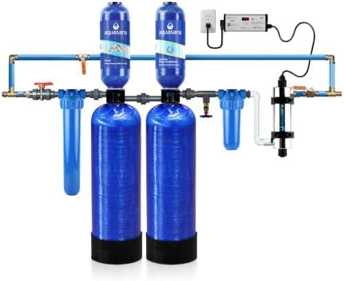 Aquasana Whole House Well Water Filter | 500K Gal | UV | WH-Well-CT-UVS-B by Aquasana