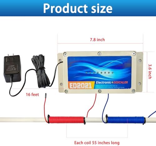 Whole House Water Descaler, Salt Free Hard Water Conditioner,Scale Reducer - Image 5