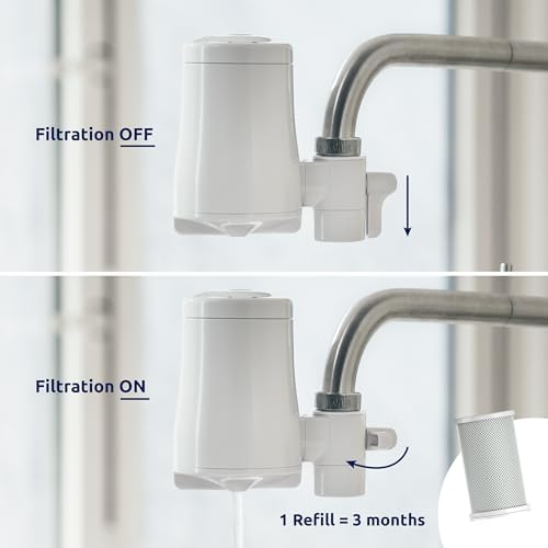 Tappwater EcoPro Bundle - Faucet Water Filter, 5 Stage Nanotechnology Water Filtration System, 2 x Tap Water Filter, Filters 100+ substances incl Chlorine, Limescale and Bad Taste - Image 2
