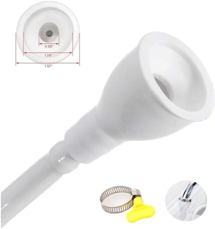 Sink Spray Hose,Portable Sink Hose Faucet Sprayer, Shampoo Sprayer Handheld Faucet Shower Head Spray for Bathing Baby,Pets,Washing Hair,Rinsing Vegetables - Image 2