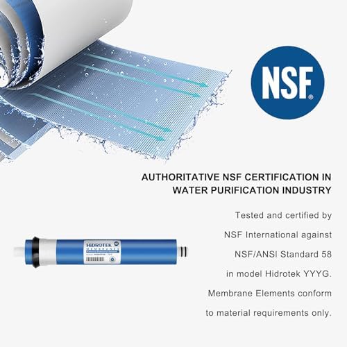 Geekpure Reverse Osmosis RO Membrane 50 GPD -NSF Certificated-Water Filter Replacement -Pack 2 - Image 2