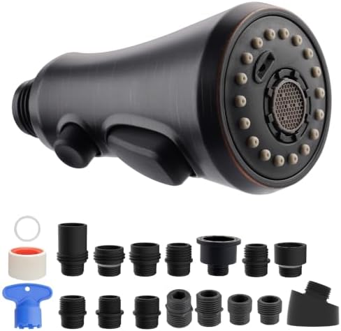Hibbent NSF/ANSI/CAN 61 & 372 Certified Pull Down Kitchen Faucet Head by Hibbent