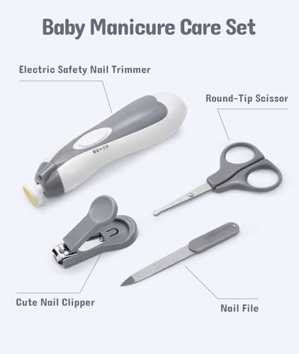 YASEW Baby Grooming Kit with Electric Nail Trimmer, Newborn Essentials - Image 2