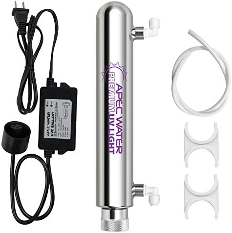 APEC Water UG-UVSET-1-4-SS UV Sterilizer Water Filtration Kit by APECWaterSystems