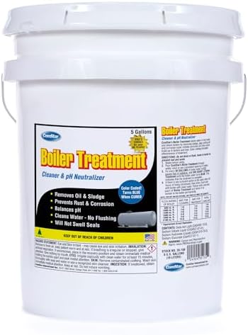Boiler Treatment 5 gal Water Cleaner & pH Balancer, Inhibits Rust by ComStar