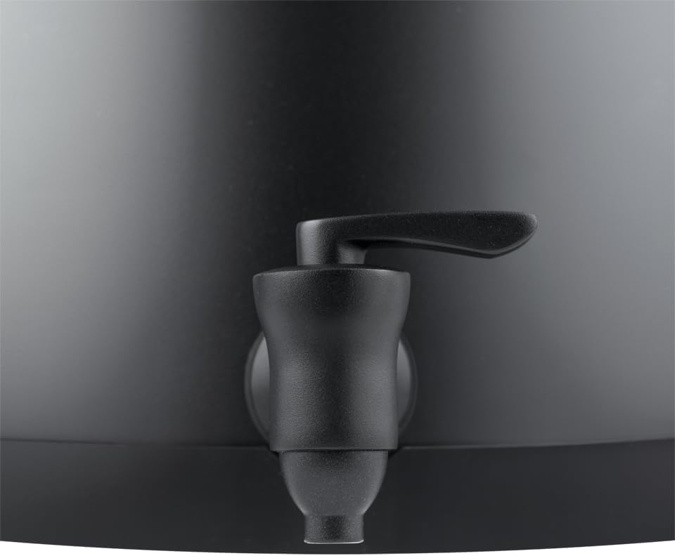 Boroux Legacy Gravity-Fed Countertop Stainless Steel Water Filter System | 3 Gallons with 2 Authentic Black Foundation. Filters | Matte Black - Image 4