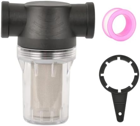 Water Pump Strainer Filter 1 Inch Female NPT Strainer with 40 Mesh Screen by Unknown