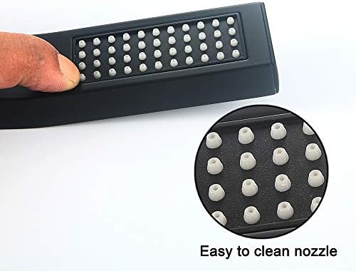 Asyas Solid Brass Handheld Shower Head Hand Shower Head Sprayer Matte Black - Image 3