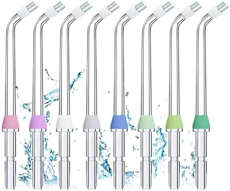 Water Flosser Replacement Tips for Waterpik,8 Plaque Chaser Tips by Gjclear